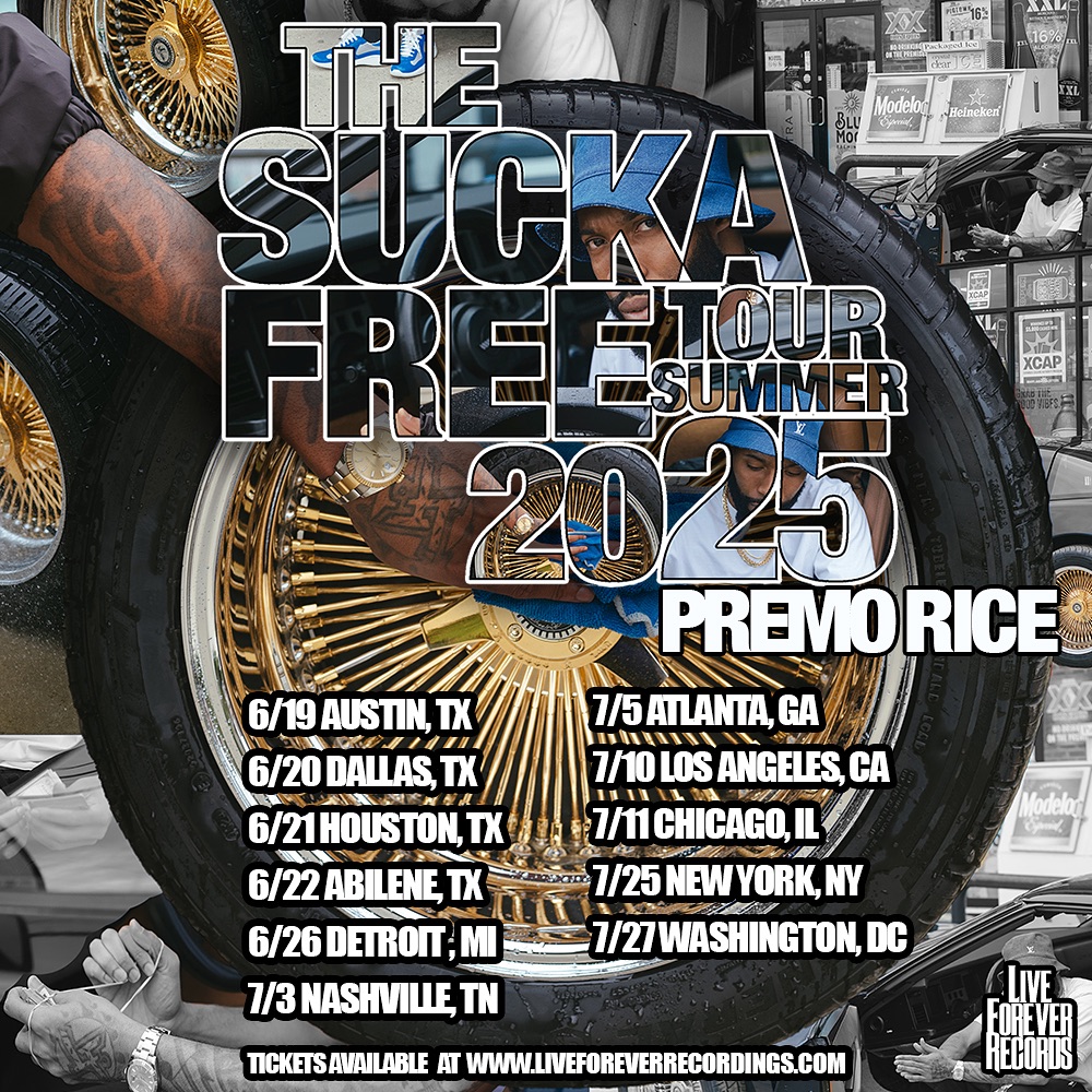 Premo Rice The Sucka Free Tour Poster